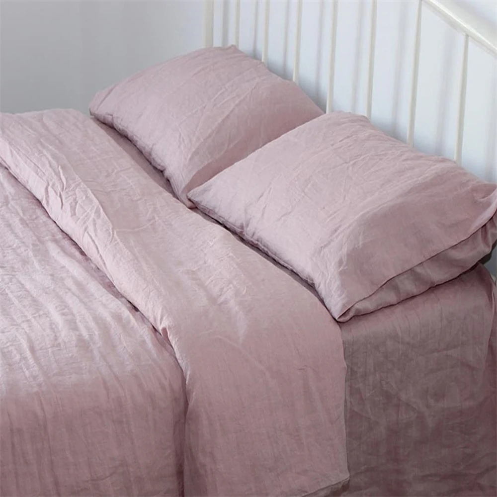 washed linen bedlinen