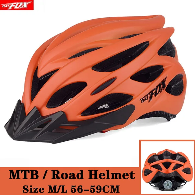 orange bike helmet mens