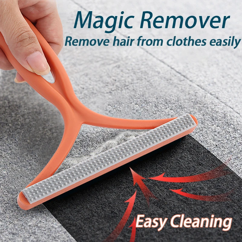 Magic Lint Remover Portable Fur Hair Remover Fuzz Fabric Shaver For Carpet Woolen Coat Easy Clean Fluff Fabric Shaver Brush preview-7