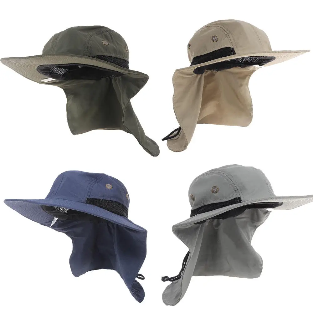 New Style Casual Neck Flap Boonie Hat 