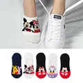 10 pieces = 5 pairs Korea Summer socks women Cartoon Animal bear mouse Socks Cute Funny Invisible cotton Ankle Socks Size 35-41 preview-2