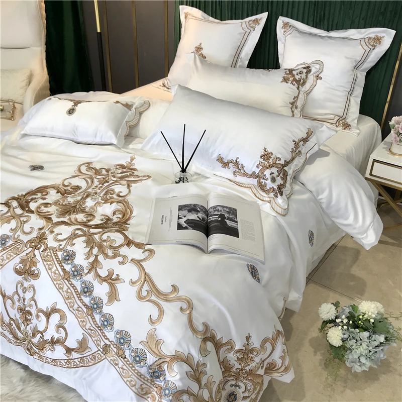 gold double duvet