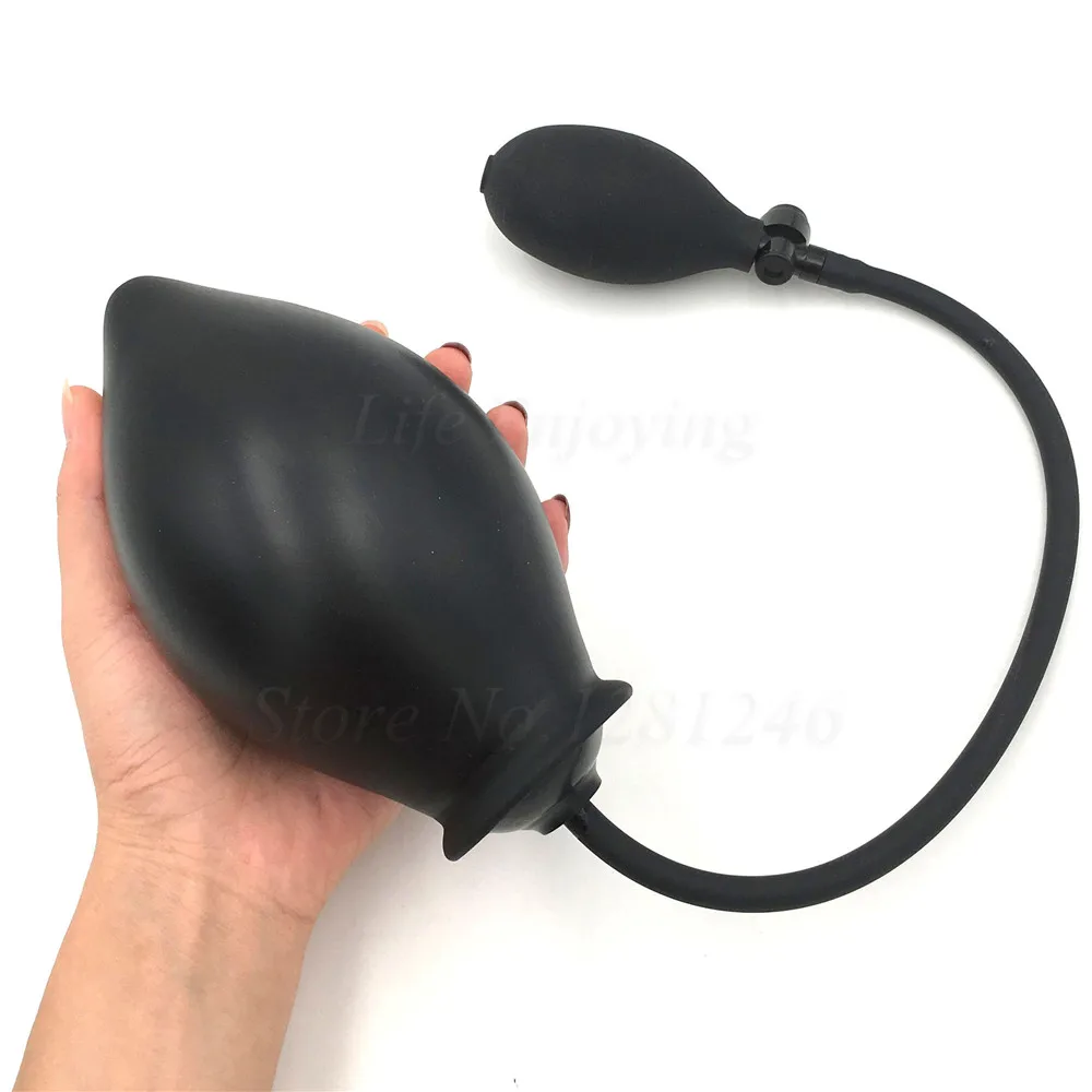 Купить Секс товары | 85mm Oversized Inflatable Air Pump Butt Plug Expansion  Anal Dildo Anal Plugs Dilator Adult Sex Toys for Couples Women Men Gay