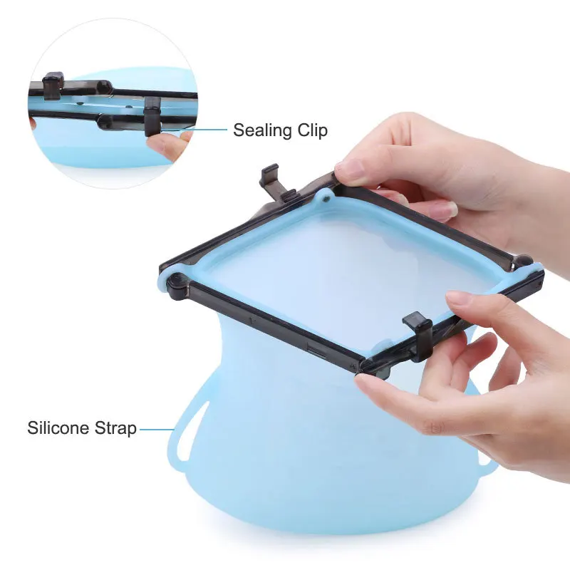 reusable clip seal bags