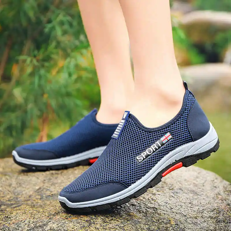 Big Size Sneakers Man Sport Slip-on 