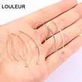 New V-shaped Earring French Earring Hooks Findings Ear Hook Wire Settings Base Settings For Jewelry Making Earrings Accessories preview-2