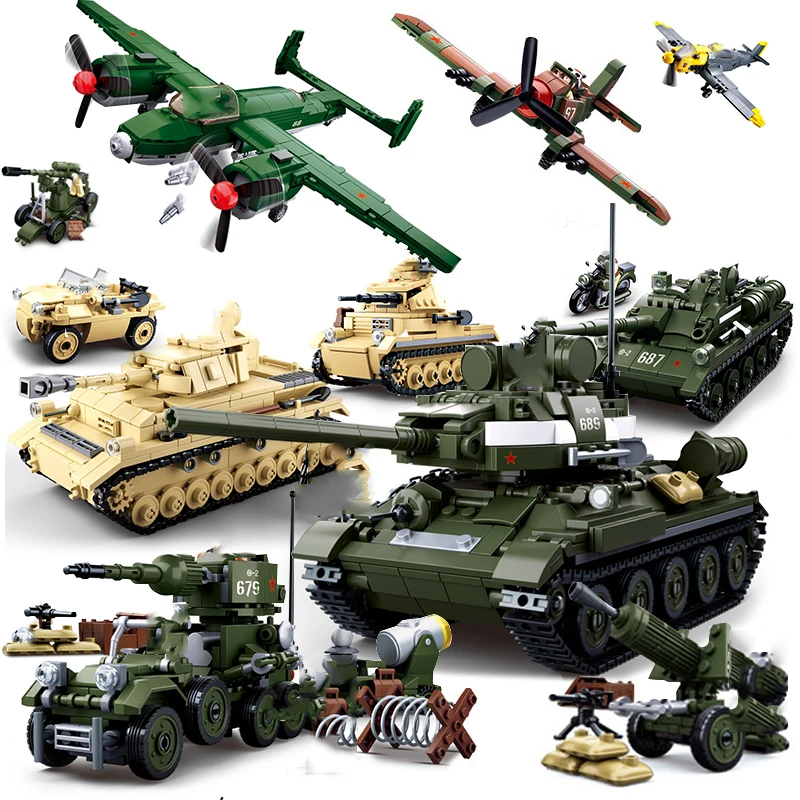 world war 2 lego tanks