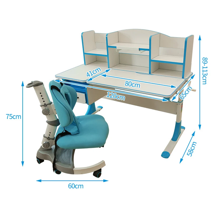 writing table with chair