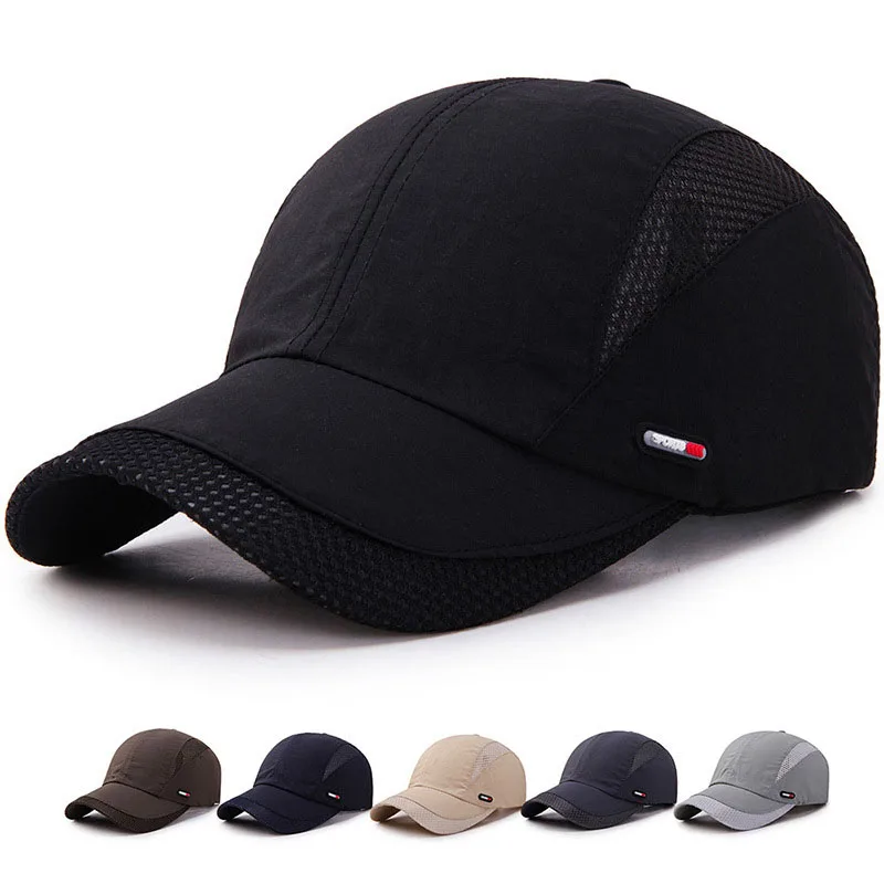 Women Men Hat Curved Sun Visor Light 