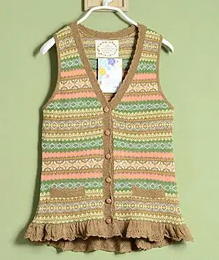 women's sleeveless knitwear