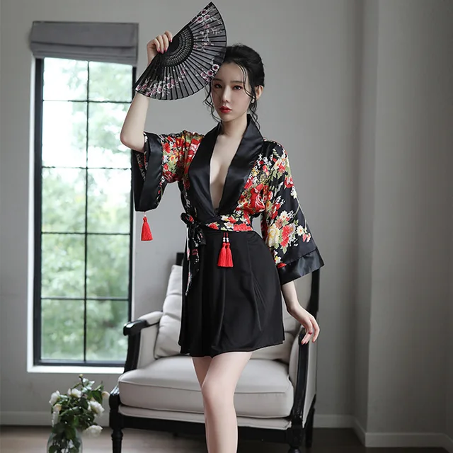 Clothing Yukata Women Cosplay Dress 