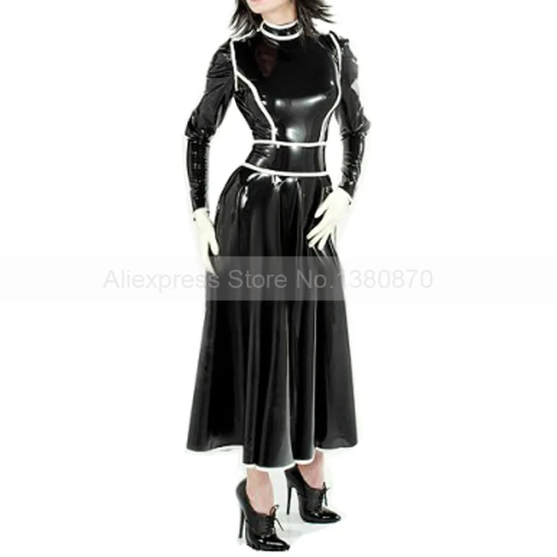 maid dress latex