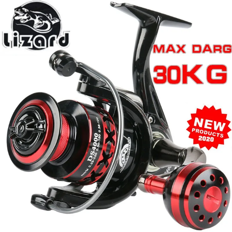 DEUKIO Fishing Reel 2000-7000 Max Drag 12KG Spinning Reels Metal