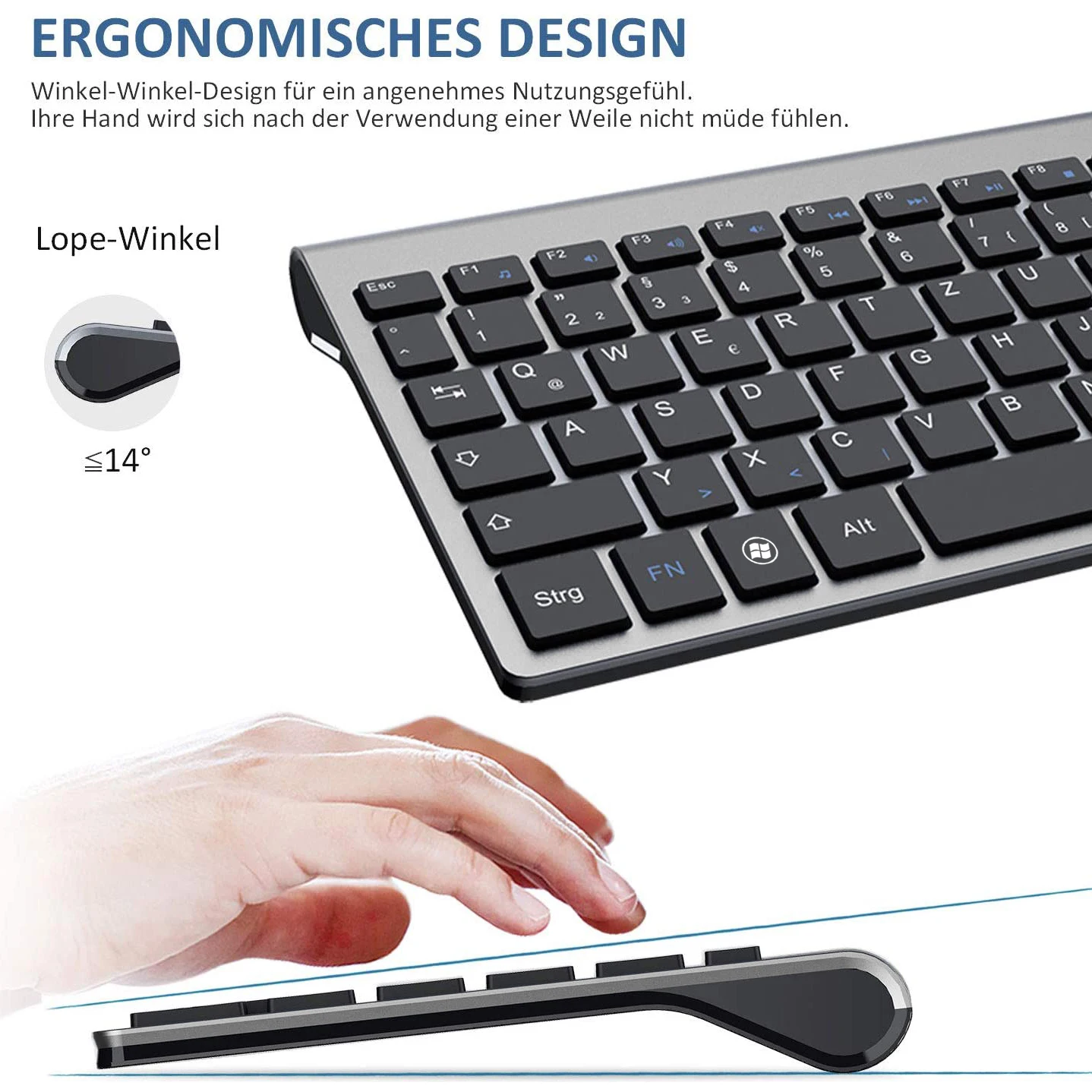 wireless scissor keyboard