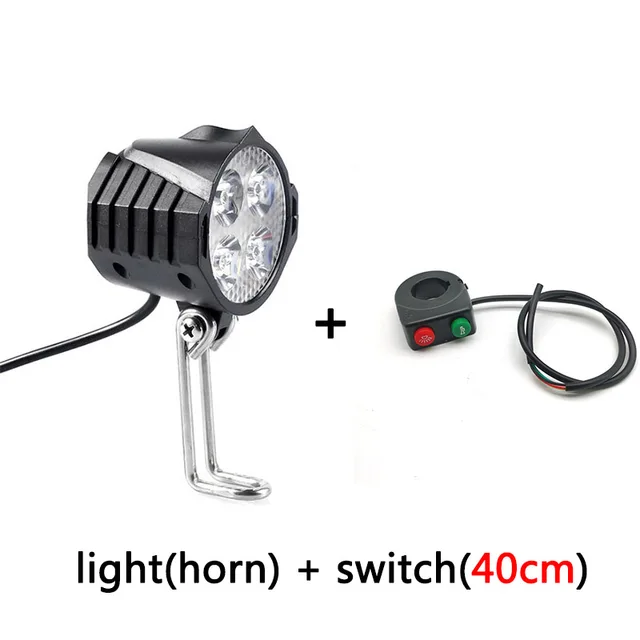 cycle light and horn waterproof