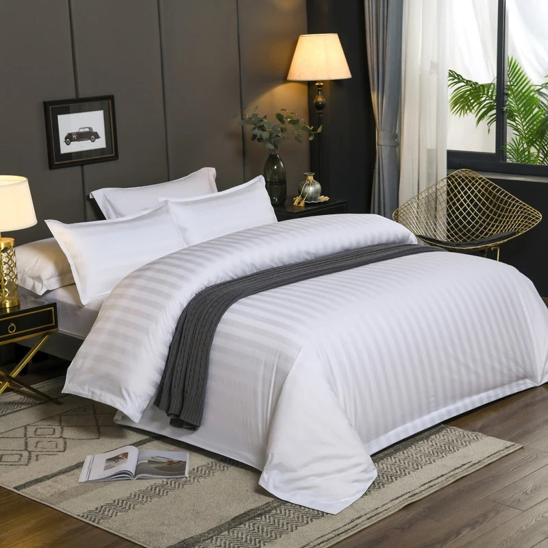 white bedding set full