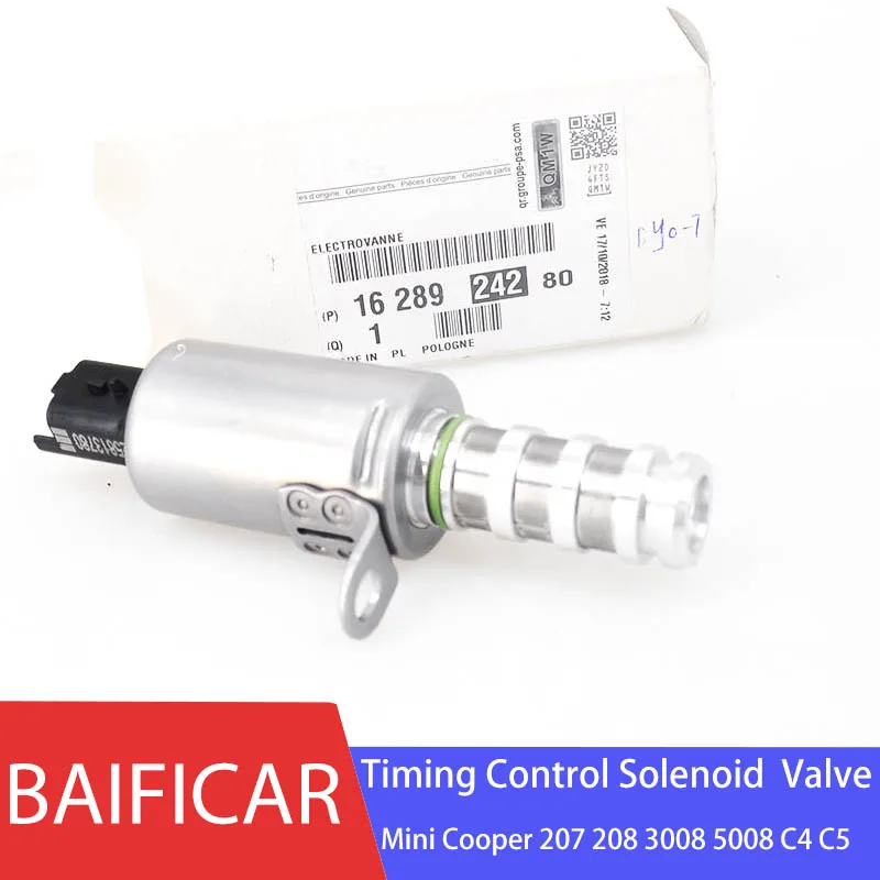 Baificar Brand Genuine Variable Timing Control Valve Solenoid VVT 1628924280 For Mini Cooper Peugoet 207 208 3008 Citroen C4 C5-animated-img