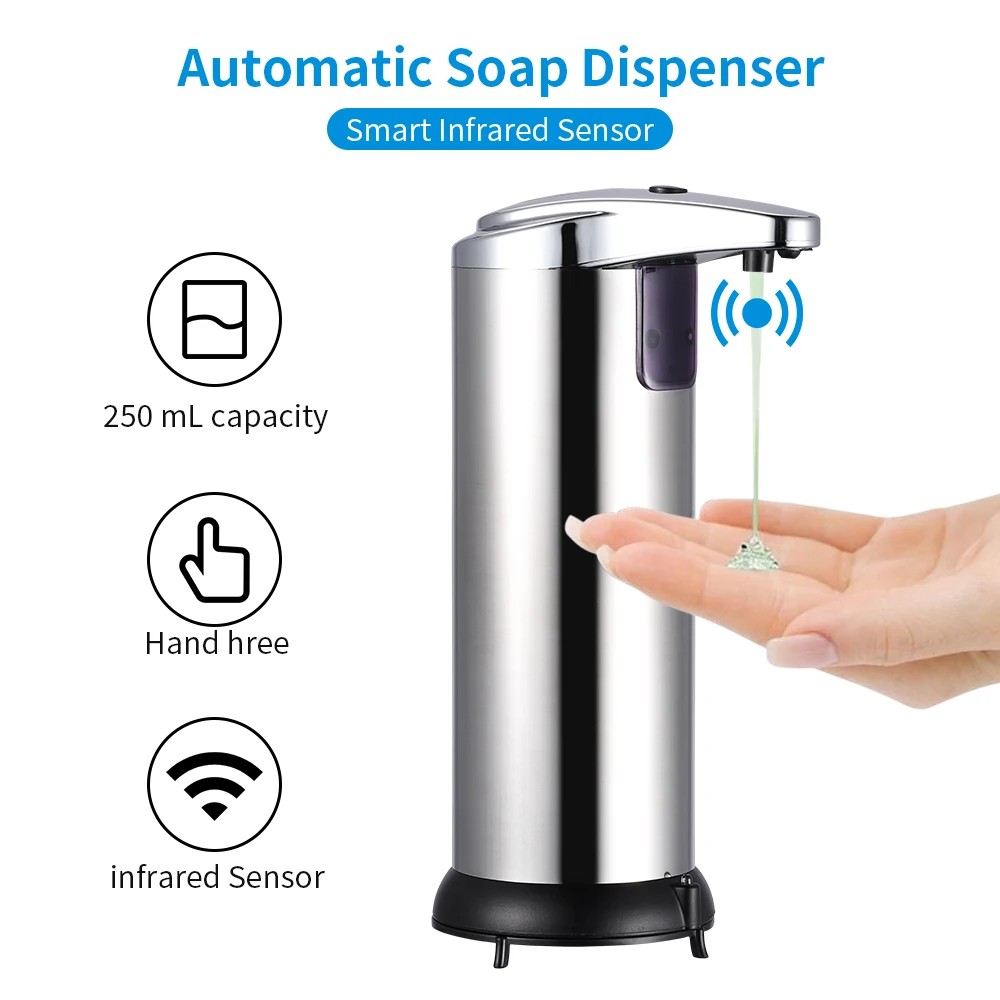 Купить Сантехника 250ML Automatic Gel Dispenser Hand Induction