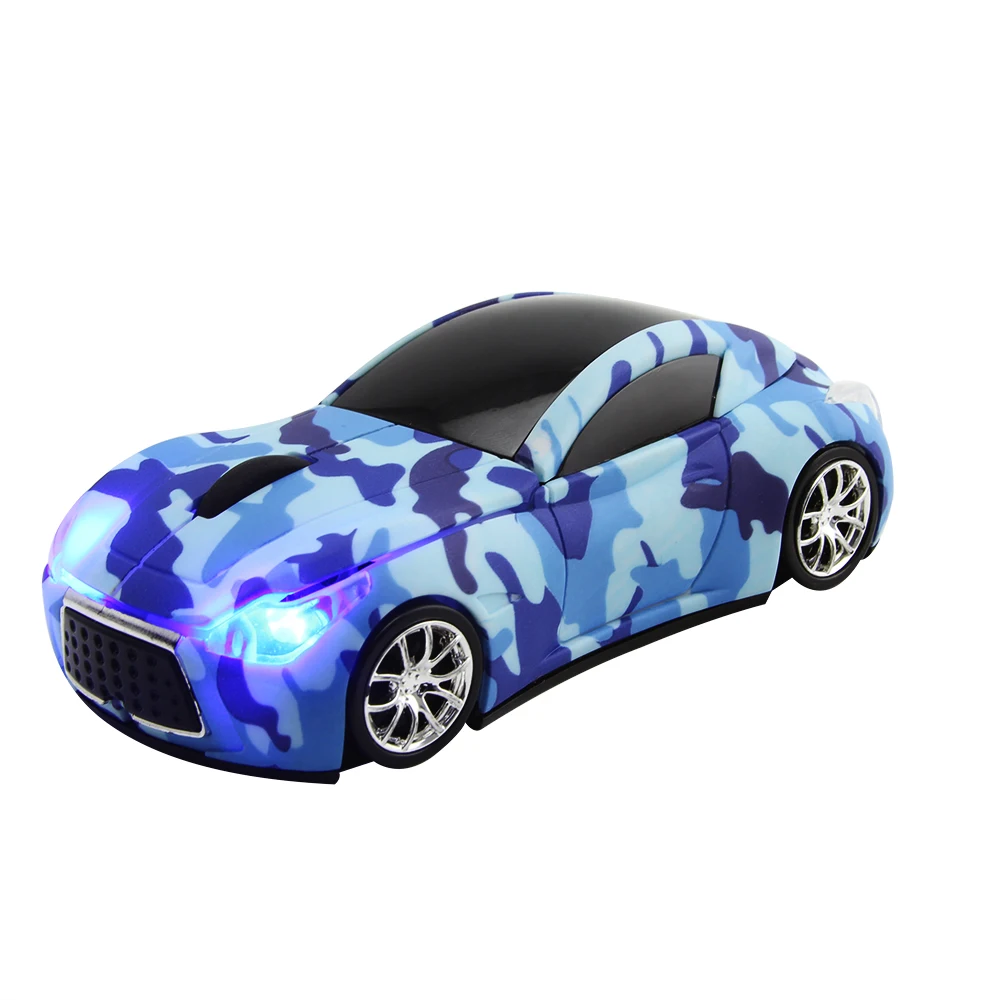 blue car mouse