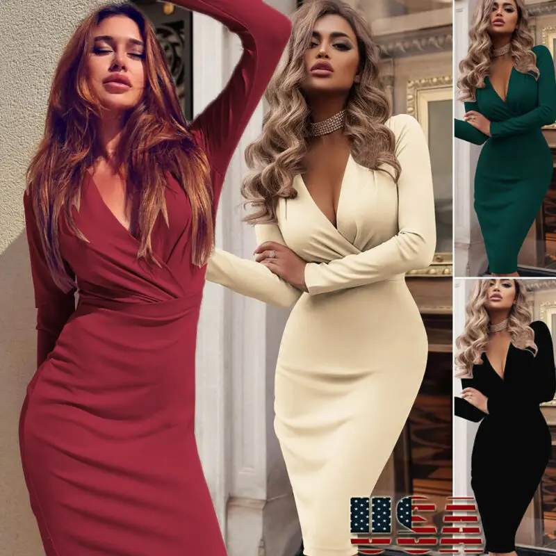 Autumn Bohemian Long Sleeves Midi Dress 