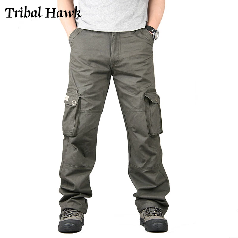 Men Cargo Pants Tactical Military 