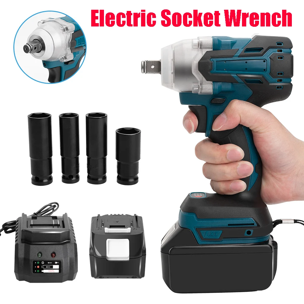 18V Impact Wrench Brushless Cordless 