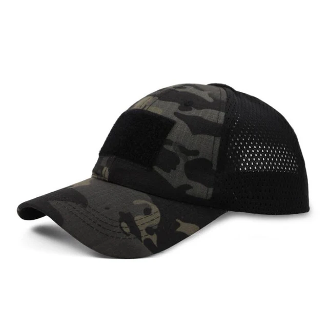 camo mesh hat