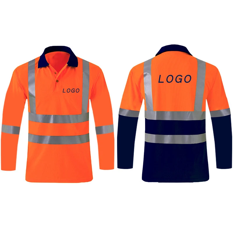 hi vis Workwear t Shirt Work Shirts Polo