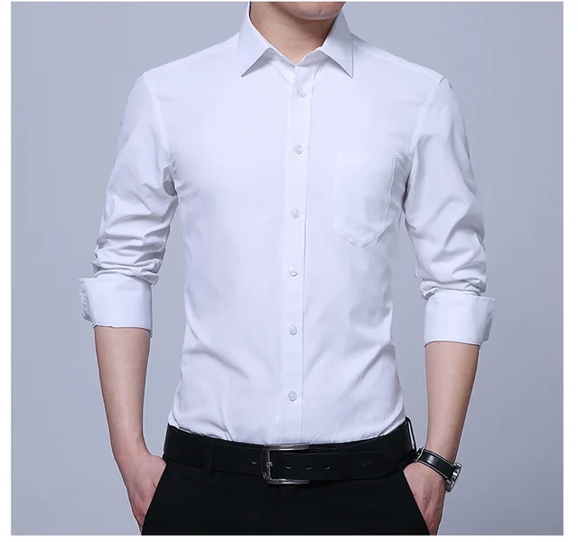 High Quality Mens Dress Shirt Formal 