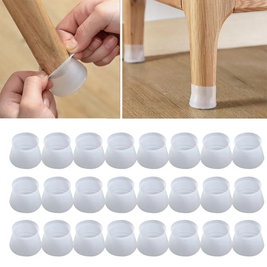 stretchy silicone chair leg caps