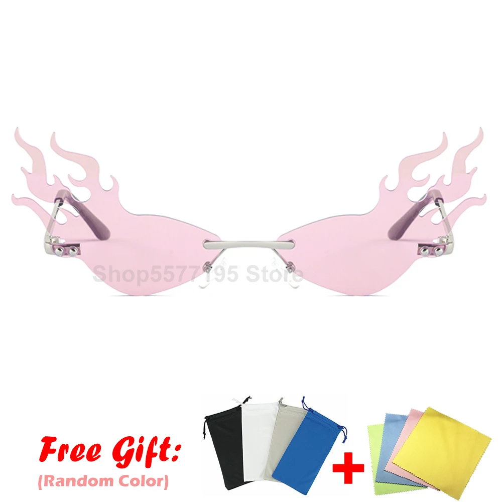 pink flame sunglasses