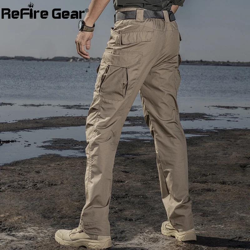 mens khaki combat pants