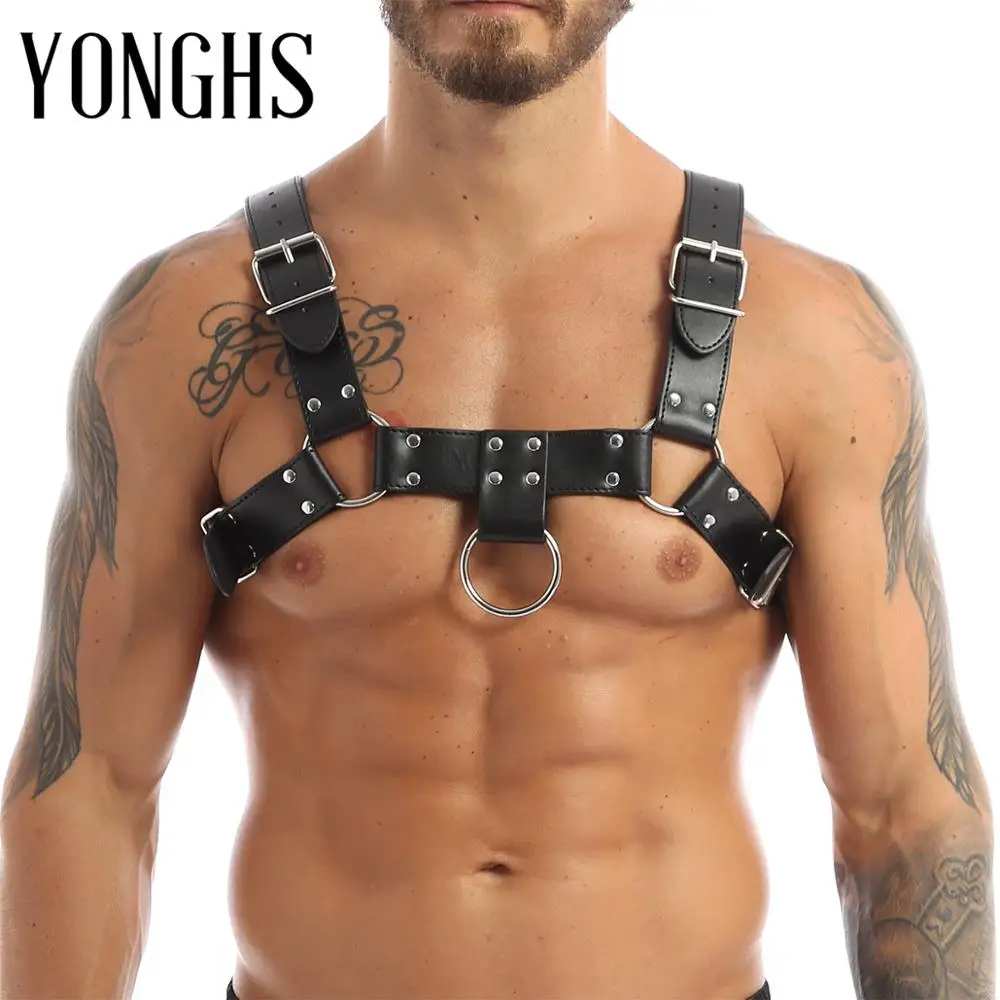 Leather Harness & Steel Rivets