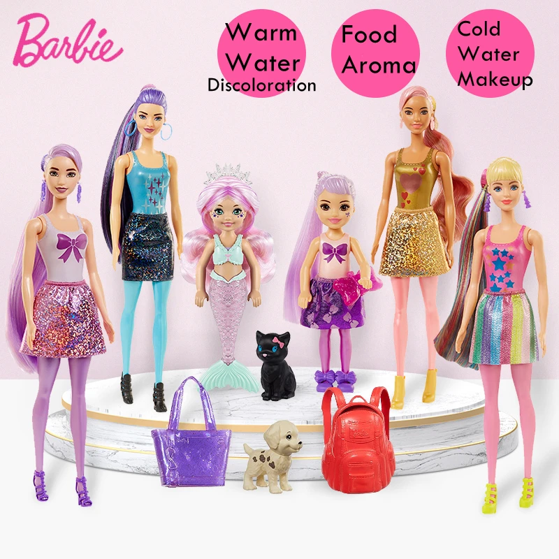 barbie doll colour box