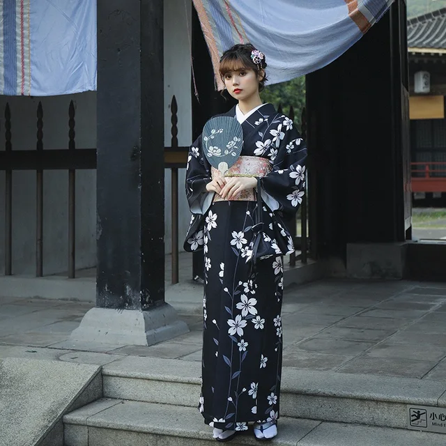Japanese Yukata Kimono Dress 