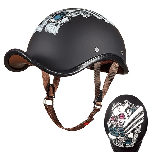 HEROBIKER Open Face Retro Half Moto 