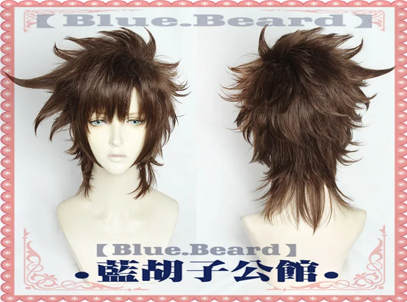 Johnny Joestar Wig Jojo Bizarre Adventure Cosplay Wig 「HSIU Brand」 Short  Blonde Hair Synthetic Wig +Free Wig Cap