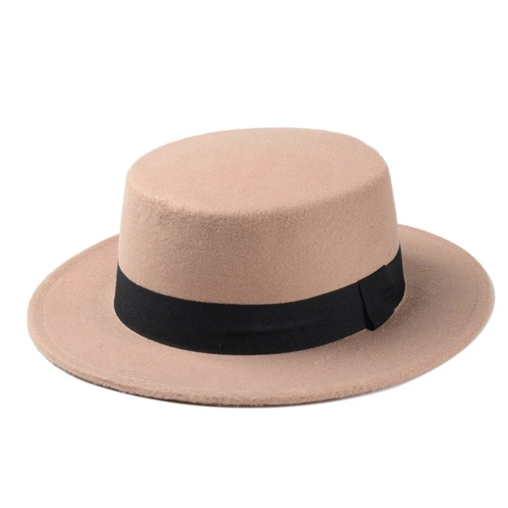 wool felt hat in summer