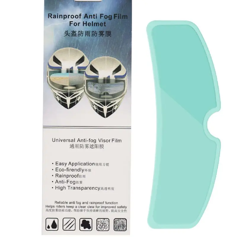 rainproof anti fog film for helmet