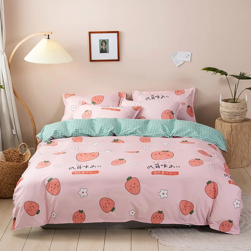 Liv-Esthete Fashion Bedding Set Pink 