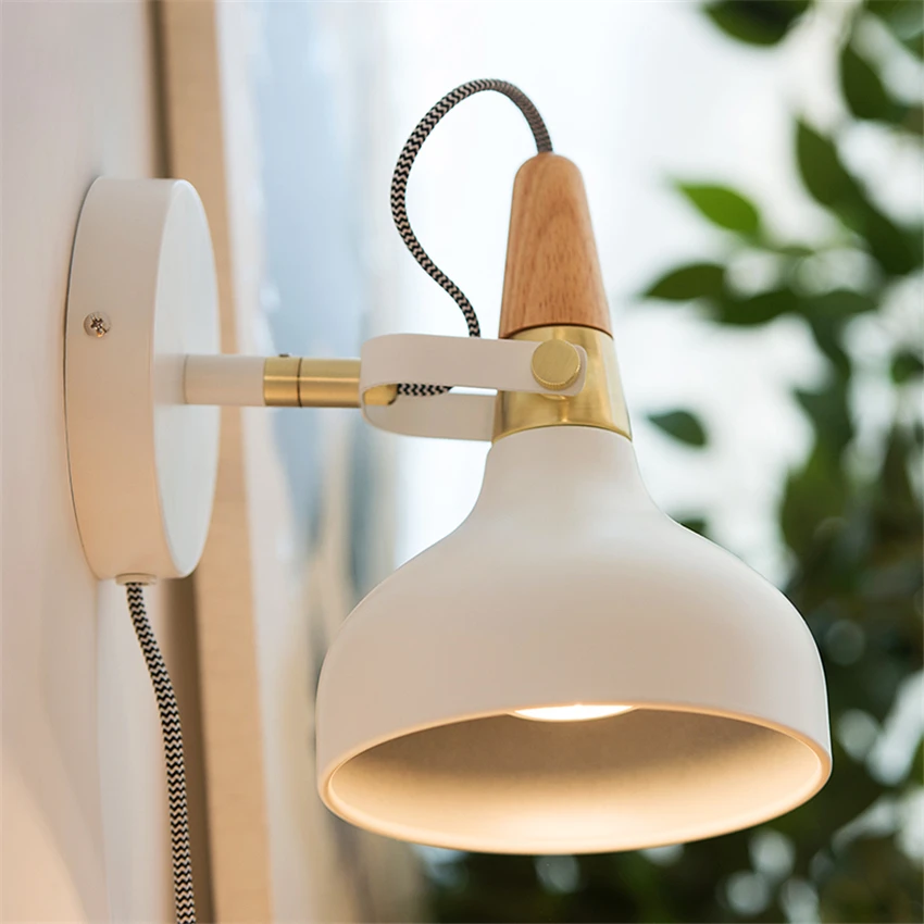 bright plug in wall light