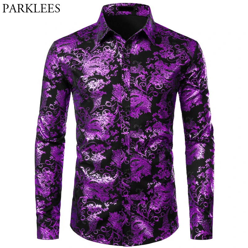 Purple party shirt Clearance