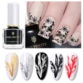 BORN PRETTY Black White Nail Stamping Polish Varnish Gold Silver Nail Art Plates Stamp Oil For Nails Design Spring Series 7ml preview-6