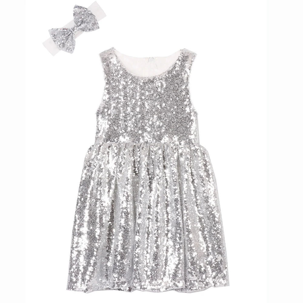kids glitter dress