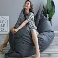 Square BeanBag Sofa Cover Chairs without Filler Waterproof Lounger Seat Bean Bag Puff asiento Couch Tatami Living Room Furniture preview-5