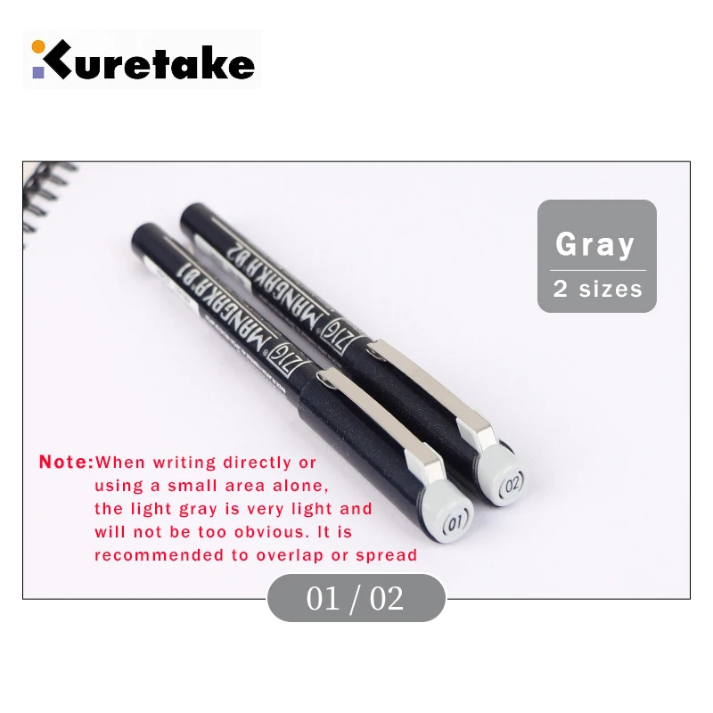 STA 4 Pcs Japanes Calligraphy Pen Waterproof Markers Soft Brush Pens for  Lettering Writing Drawing School