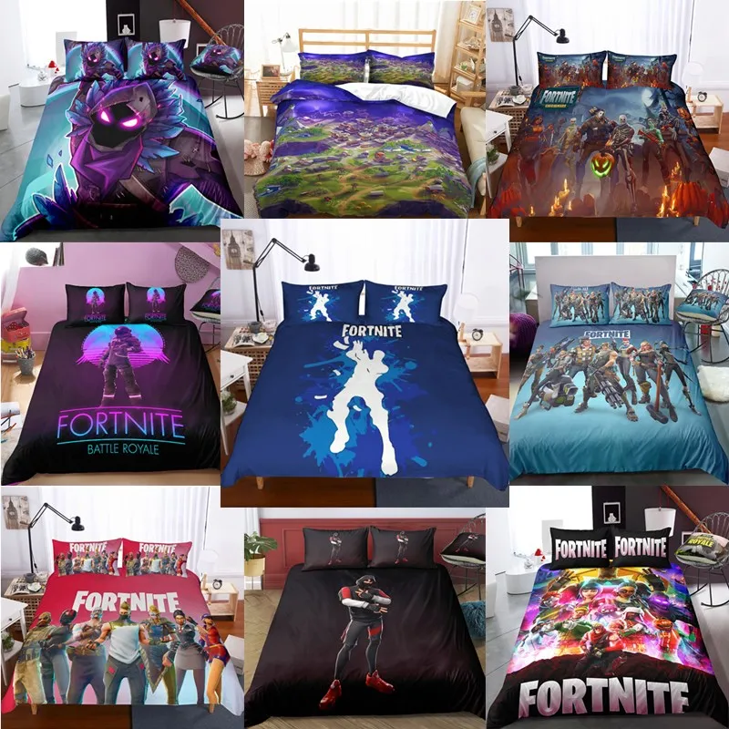 fortnite queen bedding