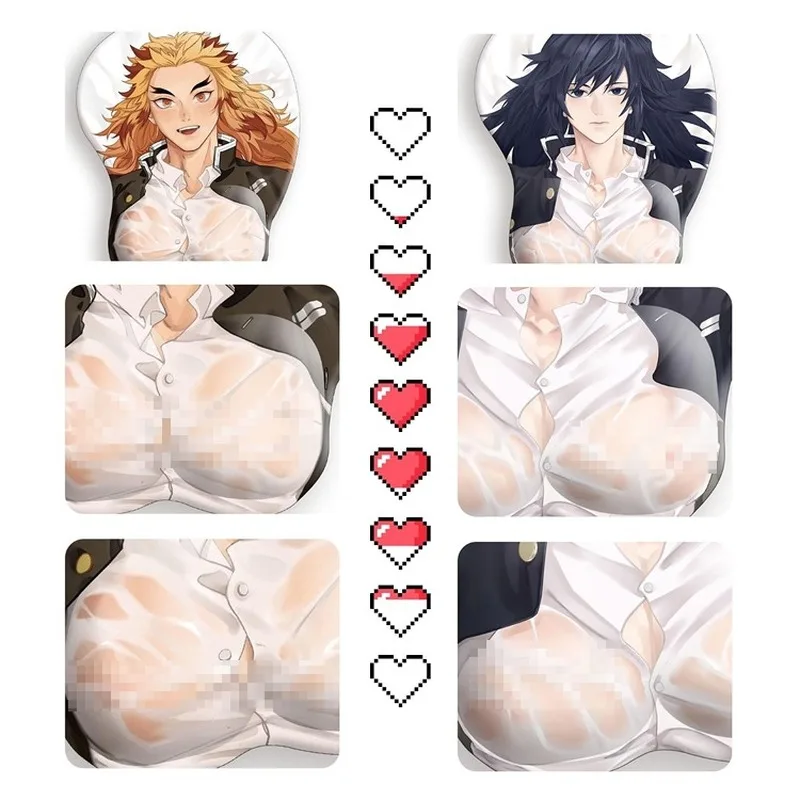 male oppai mouse pad