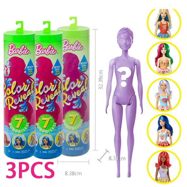 barbie colour reveal outdoor