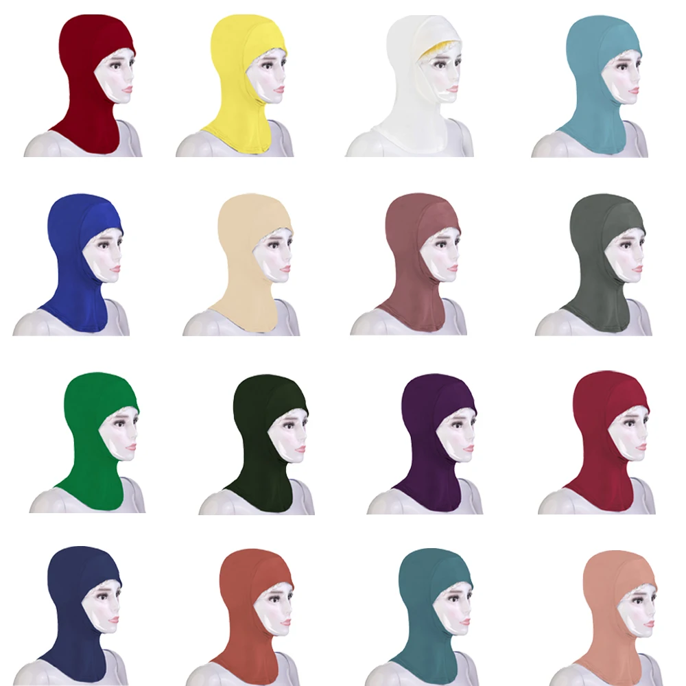 Women Under Scarf Cap Bone Bonnet Ninja 